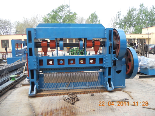 Copper Plate Expanded Metal Machine 0.5mm 4mm For Filter Mesh